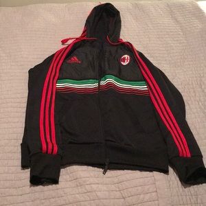 Men’s AC Milan Adidas warm up jacket